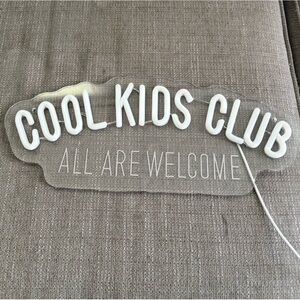 Cool Kids Club Neon Sign